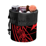Magic Pentagram Symbol Print Drawstring Makeup Bag