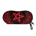 Magic Pentagram Symbol Print Glasses Case