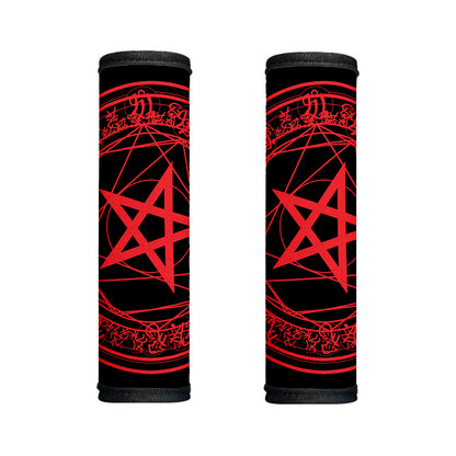 Magic Pentagram Symbol Print Handle Covers