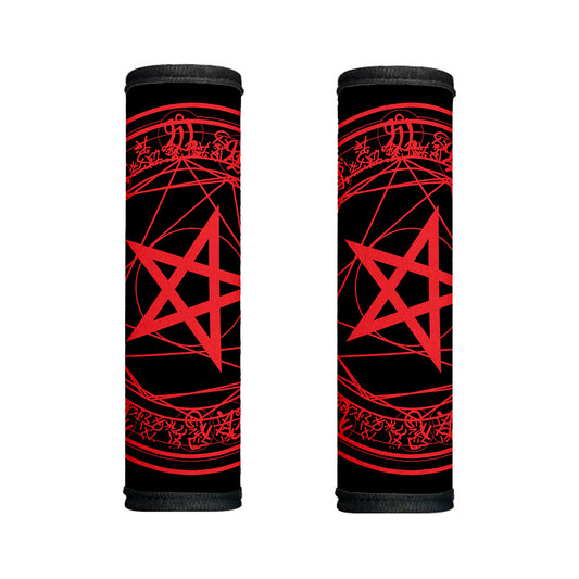 Magic Pentagram Symbol Print Handle Covers