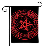 Magic Pentagram Symbol Print House Flag