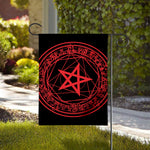 Magic Pentagram Symbol Print House Flag