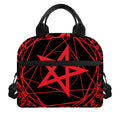 Magic Pentagram Symbol Print Insulated Lunch Bag