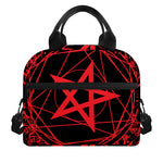 Magic Pentagram Symbol Print Insulated Lunch Bag