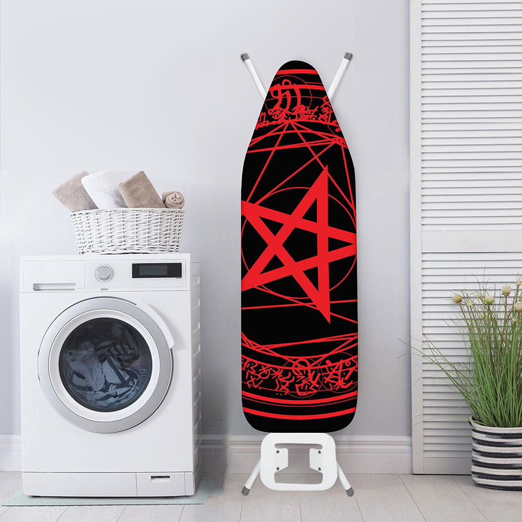 Magic Pentagram Symbol Print Ironing Board Cover
