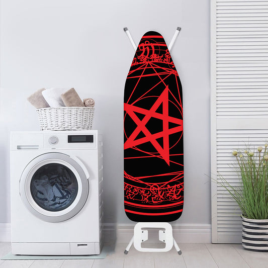 Magic Pentagram Symbol Print Ironing Board Cover