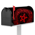 Magic Pentagram Symbol Print Mailbox Cover