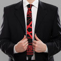 Magic Pentagram Symbol Print Necktie