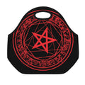 Magic Pentagram Symbol Print Neoprene Lunch Bag