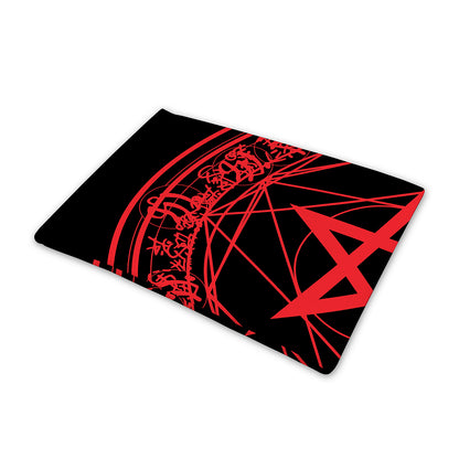 Magic Pentagram Symbol Print Pet Cooling Mat Cover