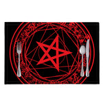 Magic Pentagram Symbol Print Placemat