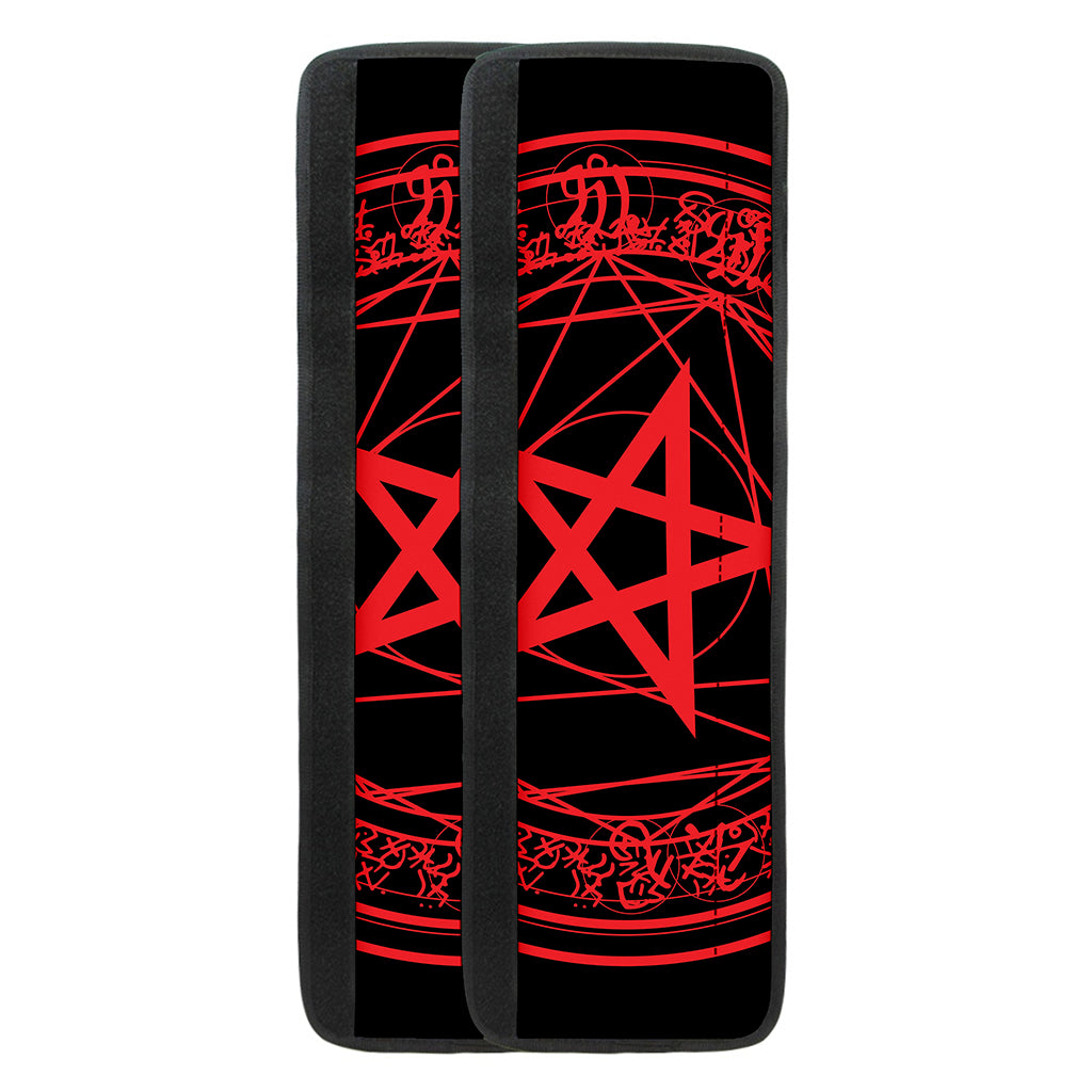 Magic Pentagram Symbol Print Refrigerator Handle Covers