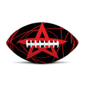 Magic Pentagram Symbol Print Rugby Ball