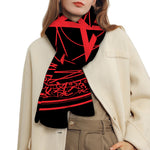 Magic Pentagram Symbol Print Scarf