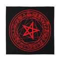 Magic Pentagram Symbol Print Silk Bandana