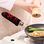 Magic Pentagram Symbol Print Skillet Handle Cover