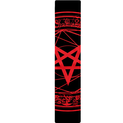 Magic Pentagram Symbol Print Table Runner