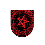 Magic Pentagram Symbol Print Toilet Lid Cover