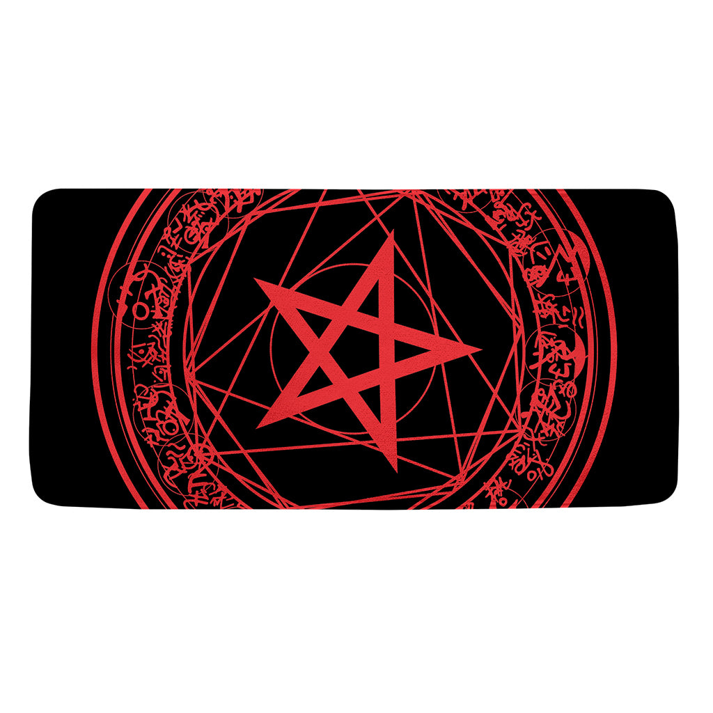 Magic Pentagram Symbol Print Towel
