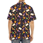 Magic Wizard Pattern Print Aloha Shirt