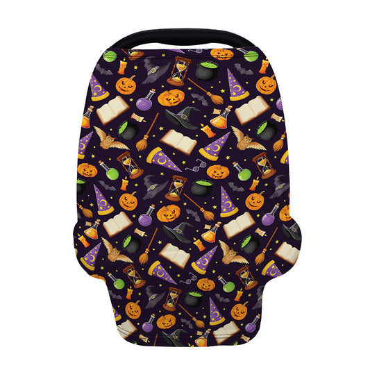Magic Wizard Pattern Print Baby Seat Cover