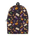 Magic Wizard Pattern Print School Backpack