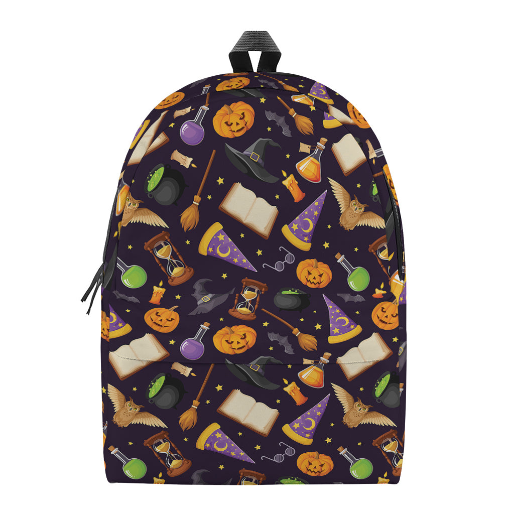 Magic Wizard Pattern Print Backpack