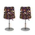 Magic Wizard Pattern Print Bar Stool Covers