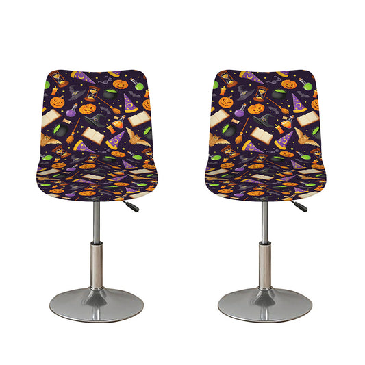 Magic Wizard Pattern Print Bar Stool Covers