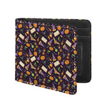 Magic Wizard Pattern Print Bifold Wallet