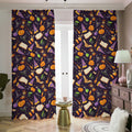 Magic Wizard Pattern Print Dimout Pencil Pleat Curtains