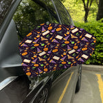 Magic Wizard Pattern Print Car Side Mirror Covers