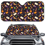 Magic Wizard Pattern Print Car Windshield Sun Shade