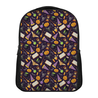 Magic Wizard Pattern Print Casual Backpack