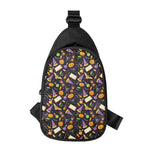 Magic Wizard Pattern Print Chest Bag