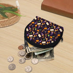 Magic Wizard Pattern Print Coin Purse