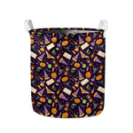 Magic Wizard Pattern Print Collapsible Laundry Basket