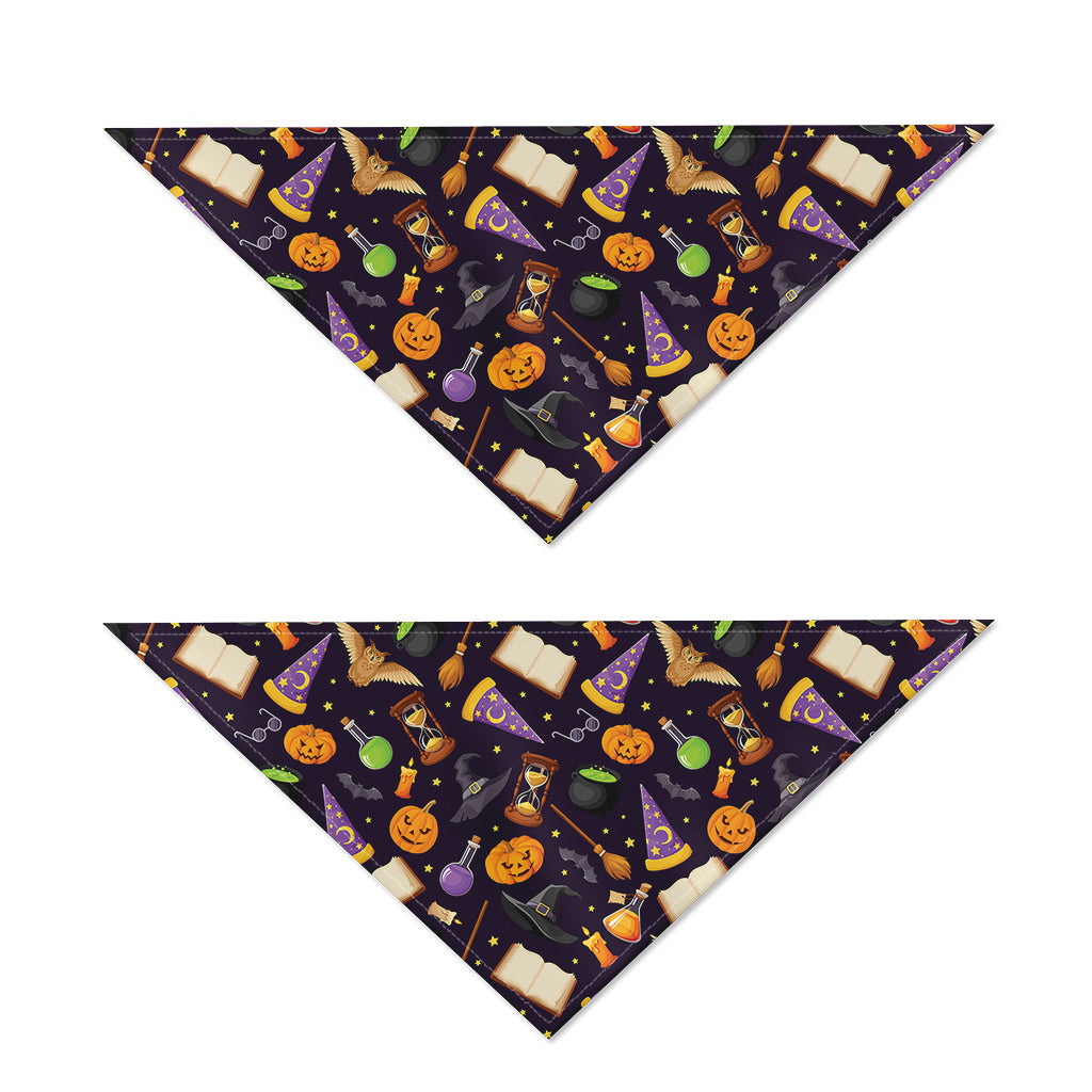 Magic Wizard Pattern Print Dog Bandana