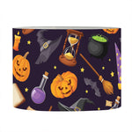 Magic Wizard Pattern Print Drum Lamp Shade