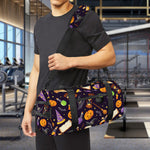 Magic Wizard Pattern Print Gym Bag