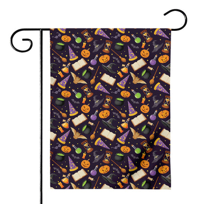 Magic Wizard Pattern Print House Flag