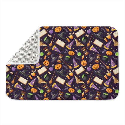 Magic Wizard Pattern Print Indoor Door Mat