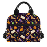 Magic Wizard Pattern Print Insulated Lunch Bag