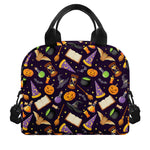 Magic Wizard Pattern Print Insulated Lunch Bag