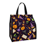 Magic Wizard Pattern Print Insulated Lunch Tote