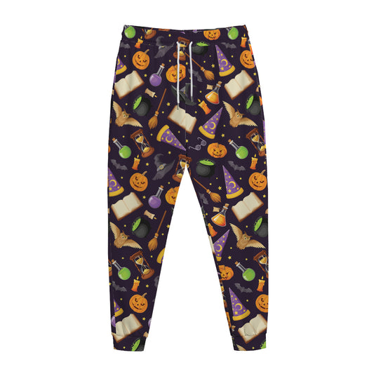 Magic Wizard Pattern Print Jogger Pants