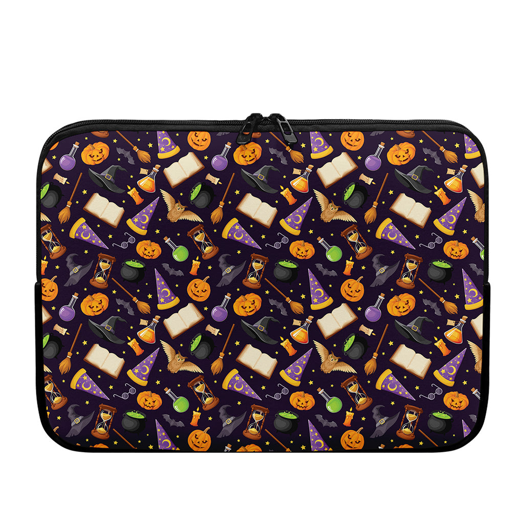 Magic Wizard Pattern Print Laptop Sleeve