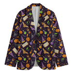 Magic Wizard Pattern Print Men's Blazer