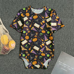 Magic Wizard Pattern Print Men's Bodysuit