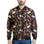Magic Wizard Pattern Print Men's Bomber Jacket